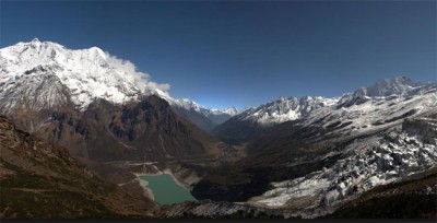 मनास्लु हिमालमा हिमपहिरो, बूढीगण्डकी नदी आसपासका क्षेत्रमा उच्चजोखिम   